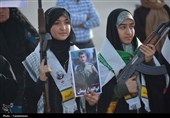 نمایش عظیم اقتدار ملی در دهدشت