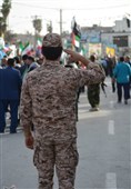 نمایش عظیم اقتدار ملی در دهدشت