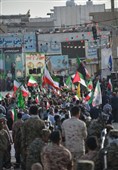 نمایش عظیم اقتدار ملی در دهدشت