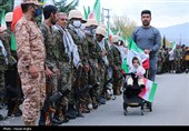 رزمایش جان فدا برای ایران امام رضایی در زنجان