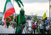 رزمایش جان فدا برای ایران امام رضایی در لامرد - فارس
