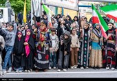 رزمایش جان فدا برای ایران امام رضایی در  خرم آباد