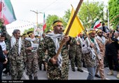 رزمایش جان فدا برای ایران امام رضایی در  خرم آباد