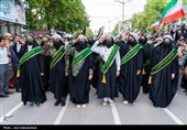 رزمایش جان فدا برای ایران امام رضایی در  خرم آباد