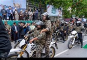 رزمایش جان فدا برای ایران امام رضایی در  خرم آباد