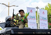 رزمایش جان فدا برای ایران امام رضایی در  خرم آباد