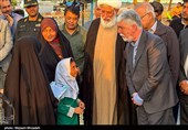 بازدید وزیر فرهنگ و ارشاد اسلامی از مدرسه شجره طیبه میناب