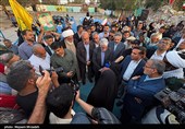 بازدید وزیر فرهنگ و ارشاد اسلامی از مدرسه شجره طیبه میناب