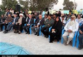 بازدید وزیر فرهنگ و ارشاد اسلامی از مدرسه شجره طیبه میناب