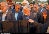 بازدید وزیر فرهنگ و ارشاد اسلامی از مدرسه شجره طیبه میناب