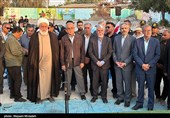 بازدید وزیر فرهنگ و ارشاد اسلامی از مدرسه شجره طیبه میناب