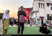 بازدید وزیر فرهنگ و ارشاد اسلامی از مدرسه شجره طیبه میناب