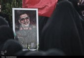 اربعین شهادت سردار نایینی در کاشان برگزار شد+تصاویر