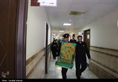 پیچیدن عطر رضوی در بیمارستان شهید باهنر کرمان