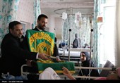 پیچیدن عطر رضوی در بیمارستان شهید باهنر کرمان