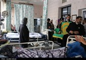 پیچیدن عطر رضوی در بیمارستان شهید باهنر کرمان