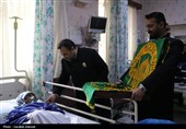 پیچیدن عطر رضوی در بیمارستان شهید باهنر کرمان
