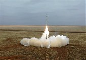 Испытание новой российской ракеты