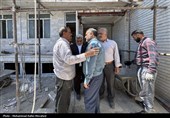بازدید سردار محمد زهرایی از مناطق آسیب دیده از حملات آمریکایی صهیونیستی در جنگ تحمیلی سوم - قم