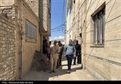 بازدید سردار محمد زهرایی از مناطق آسیب دیده از حملات آمریکایی صهیونیستی در جنگ تحمیلی سوم - قم