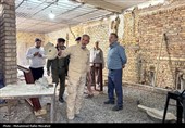 بازدید سردار محمد زهرایی از مناطق آسیب دیده از حملات آمریکایی صهیونیستی در جنگ تحمیلی سوم - قم