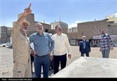 بازدید سردار محمد زهرایی از مناطق آسیب دیده از حملات آمریکایی صهیونیستی در جنگ تحمیلی سوم - قم