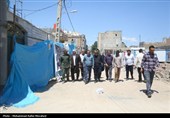 بازدید سردار محمد زهرایی از مناطق آسیب دیده از حملات آمریکایی صهیونیستی در جنگ تحمیلی سوم - قم