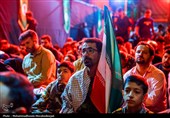 مراسم مناجات و توسل به امام زمان(عج) در رواق کشوردوست