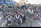 رزمایش باشکوه «جانفدایان ایرانِ امام رضایی» در قشم