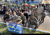 رزمایش باشکوه «جانفدایان ایرانِ امام رضایی» در قشم