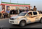 رزمایش باشکوه «جانفدایان ایرانِ امام رضایی» در قشم