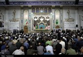 بزرگداشت چهلم شهیدان لاریجانی در قم