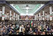 بزرگداشت چهلم شهیدان لاریجانی در قم