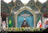 بزرگداشت چهلم شهیدان لاریجانی در قم