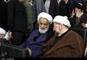 مراسم چهلم شهادت علی لاریجانی در حرم حضرت فاطمه معصومه(س)