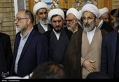 مراسم چهلم شهادت علی لاریجانی در حرم حضرت فاطمه معصومه(س)