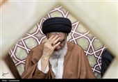 مراسم چهلم شهادت علی لاریجانی در حرم حضرت فاطمه معصومه(س)