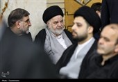 مراسم چهلم شهادت علی لاریجانی در حرم حضرت فاطمه معصومه(س)