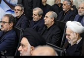 مراسم چهلم شهادت علی لاریجانی در حرم حضرت فاطمه معصومه(س)