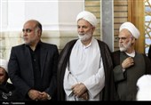 مراسم چهلم شهادت علی لاریجانی در حرم حضرت فاطمه معصومه(س)