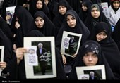 مراسم چهلم شهادت علی لاریجانی در حرم حضرت فاطمه معصومه(س)