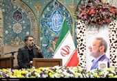 مراسم چهلم شهادت علی لاریجانی در حرم حضرت فاطمه معصومه(س)