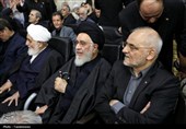 مراسم چهلم شهادت علی لاریجانی در حرم حضرت فاطمه معصومه(س)