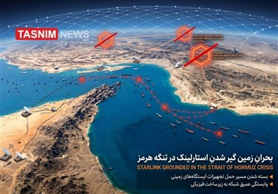 تنگه هرمز چگونه اینترنت استارلینک را زمین‌گیر کرد؟