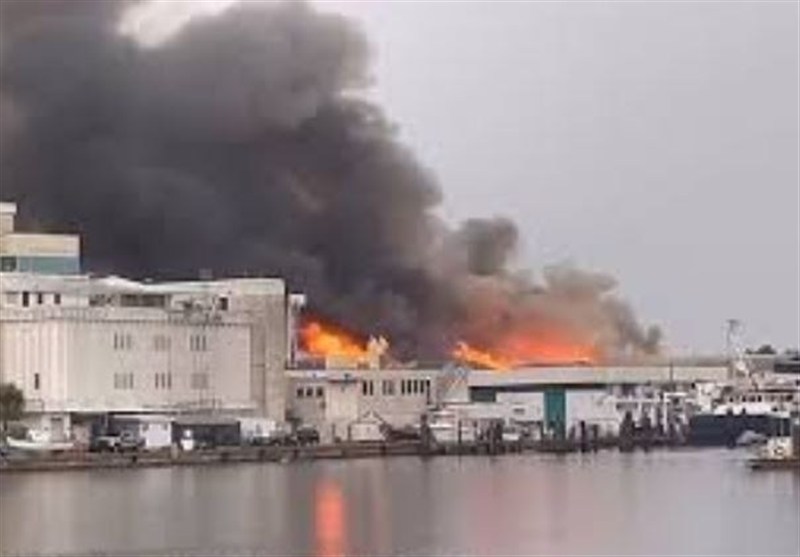 Fire Breaks Out in A Lab Building on A University of South Florida Campus