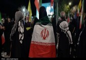 موج حضور مردم انقلابی اراک در حسینیه ایران