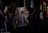 موج حضور مردم انقلابی اراک در حسینیه ایران