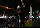 موج حضور مردم انقلابی اراک در حسینیه ایران