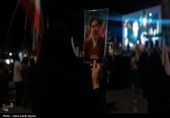 موج حضور مردم انقلابی اراک در حسینیه ایران