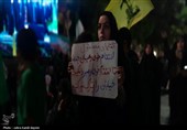موج حضور مردم انقلابی اراک در حسینیه ایران